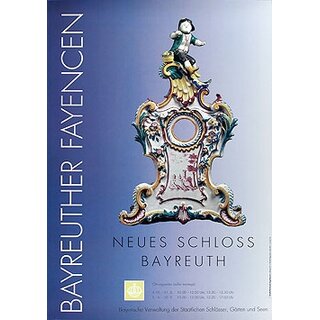 Plakat Bayreuther Fayencen (Sammlung Rummel)