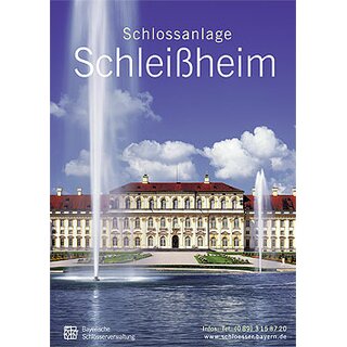 Plakat Schlossanlage Schleißheim
